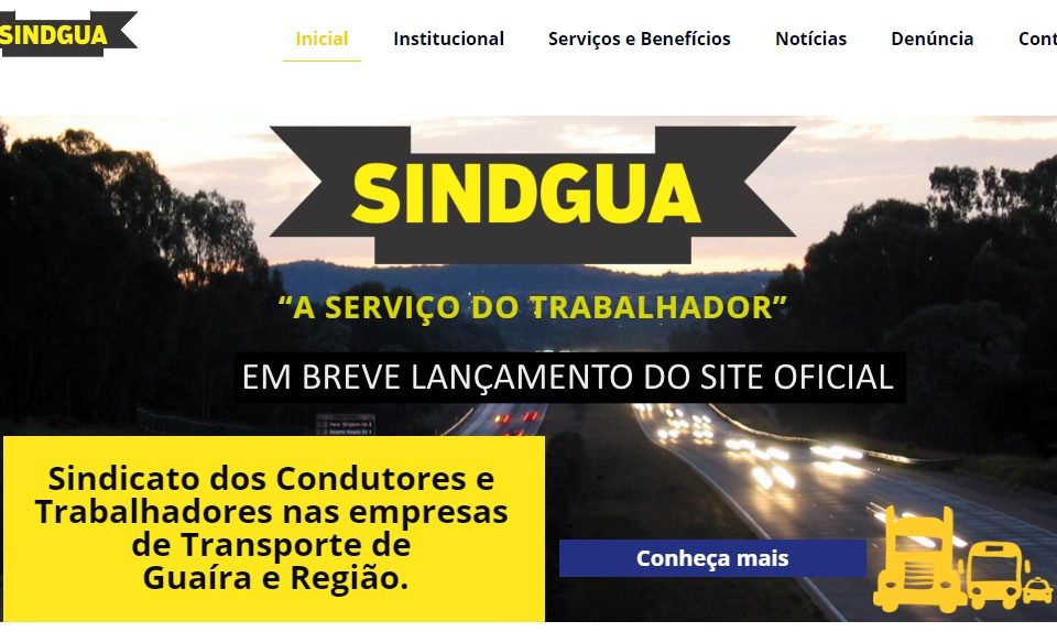 Lançamento o Site